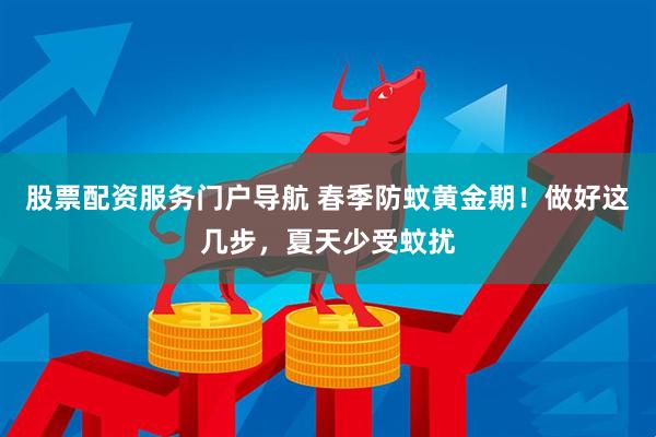 股票配资服务门户导航 春季防蚊黄金期！做好这几步，夏天少受蚊扰